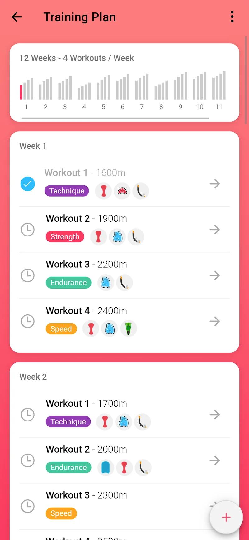 Swim Coach - Swimming Workouts Screenshot 3