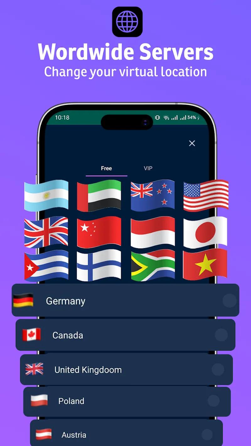 Tryme VPN Screenshot 3