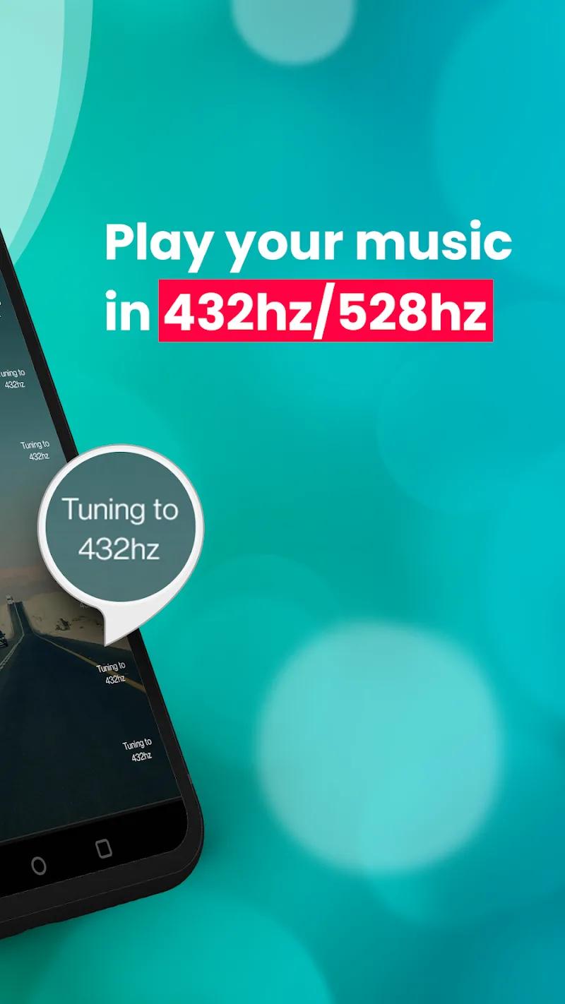 432 Player: 432hz/528hz Player Screenshot 2