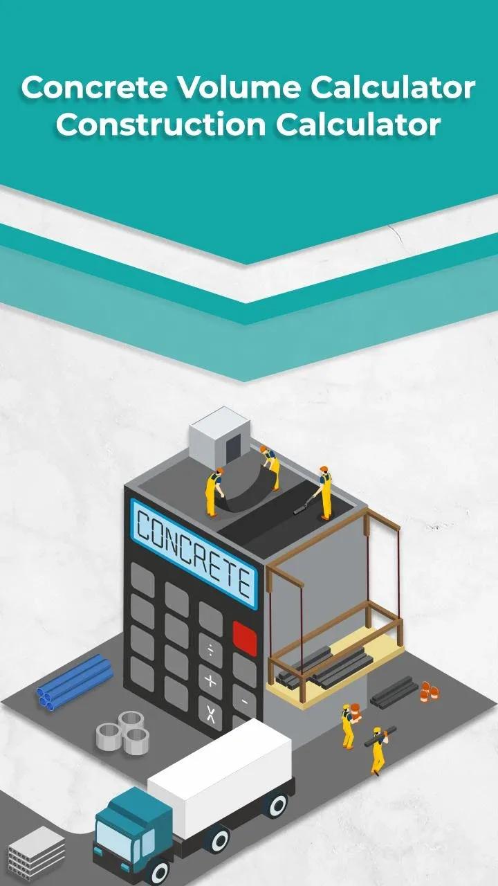 Civil: Concrete Calculator Screenshot 1