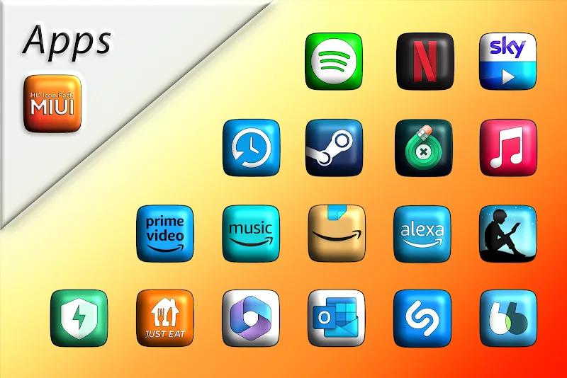 MIUI 3D - Icon Pack Screenshot 4