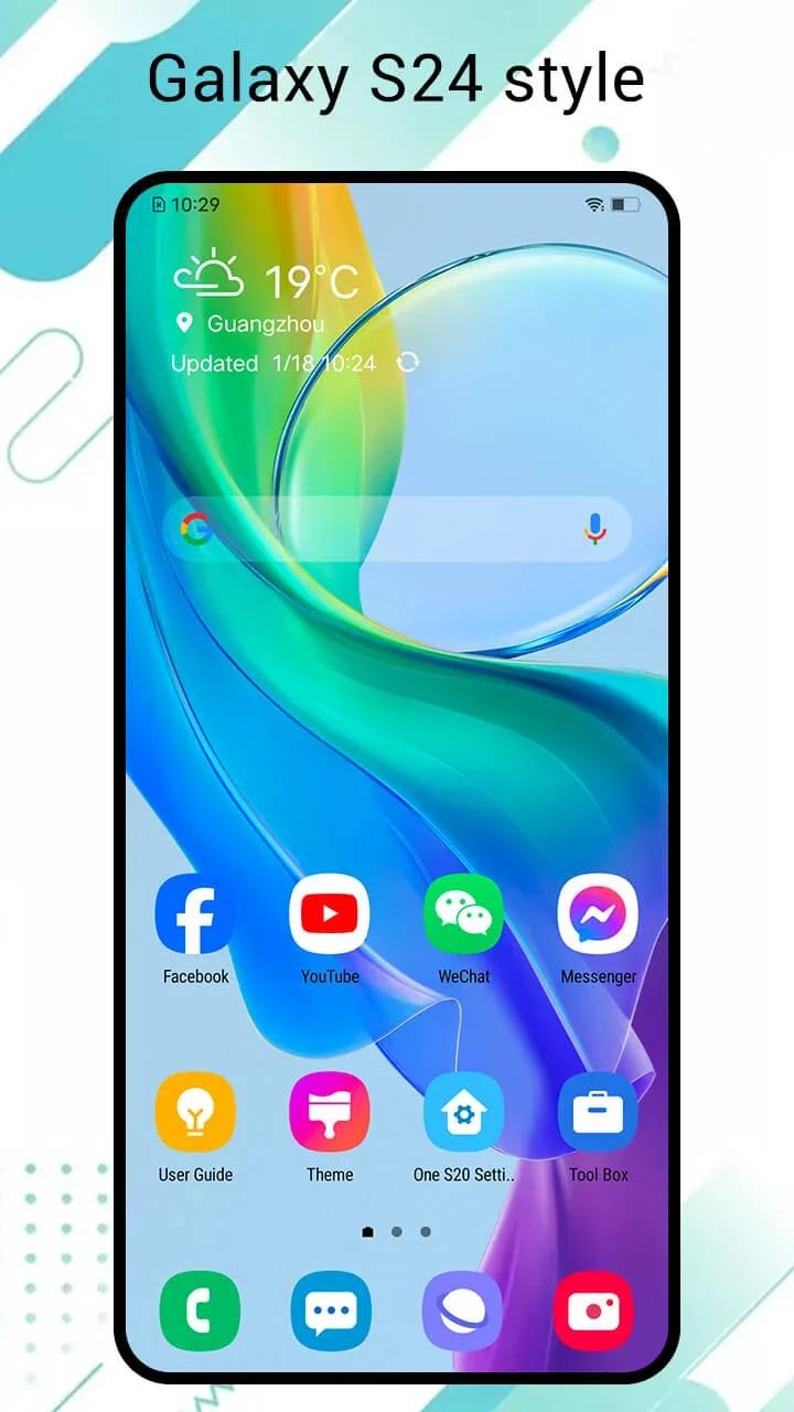 One S25 Launcher - S25 One Ui Screenshot 1