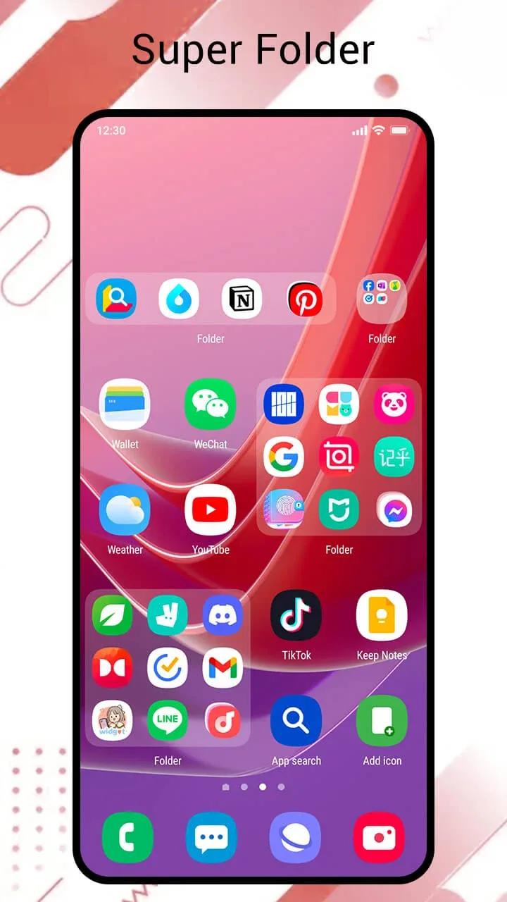 One S25 Launcher - S25 One Ui Screenshot 2