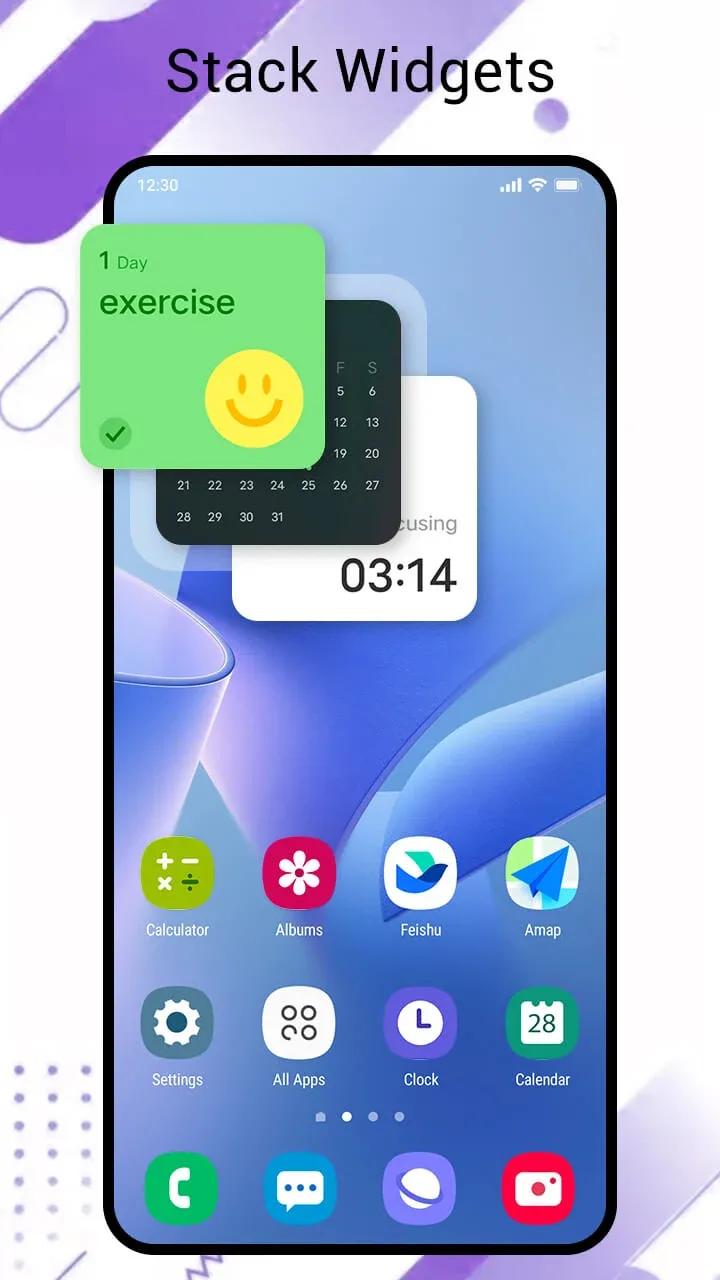 One S25 Launcher - S25 One Ui Screenshot 3