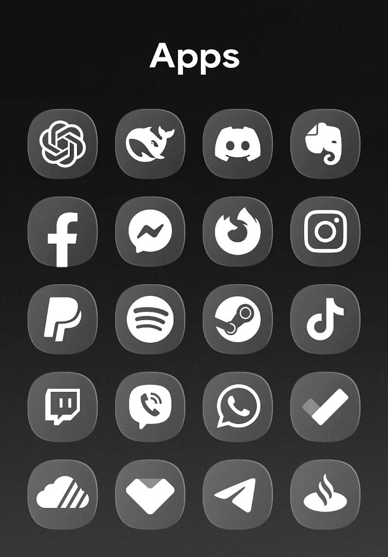 OneGlass 8 - Icon Pack Screenshot 3