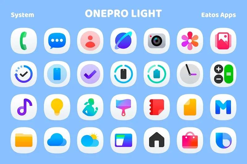OneLight 7 - Icon Pack Screenshot 2