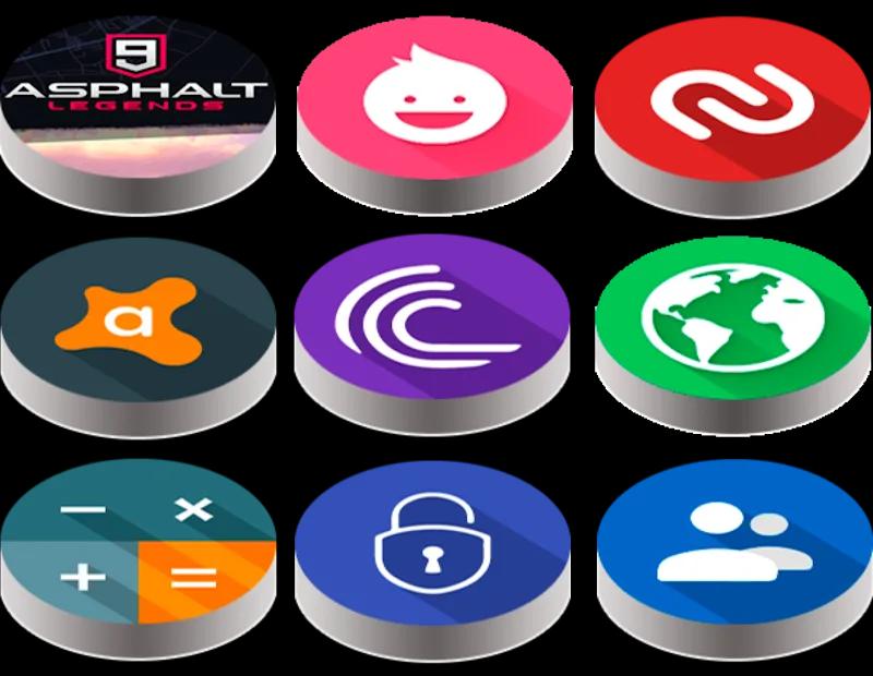 Pixel Pie 3D - Icon Pack Screenshot 1