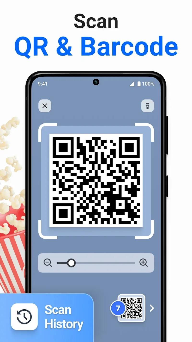 QR Code & Barcode Scanner Plus Screenshot 1