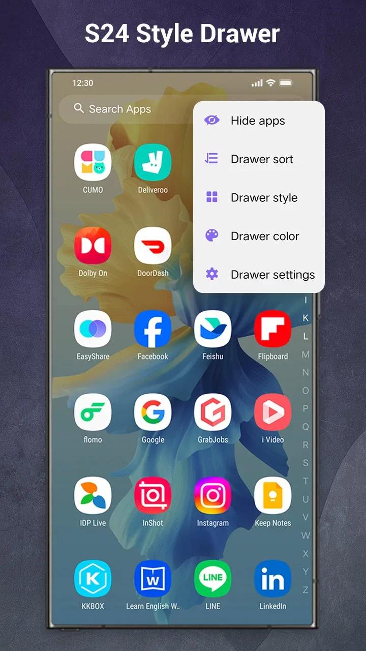 SO S24 Launcher for Galaxy S Screenshot 2