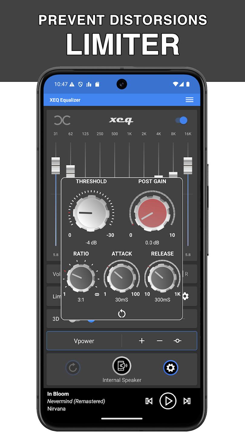 Equalizer & Bass Booster - XEQ Screenshot 4