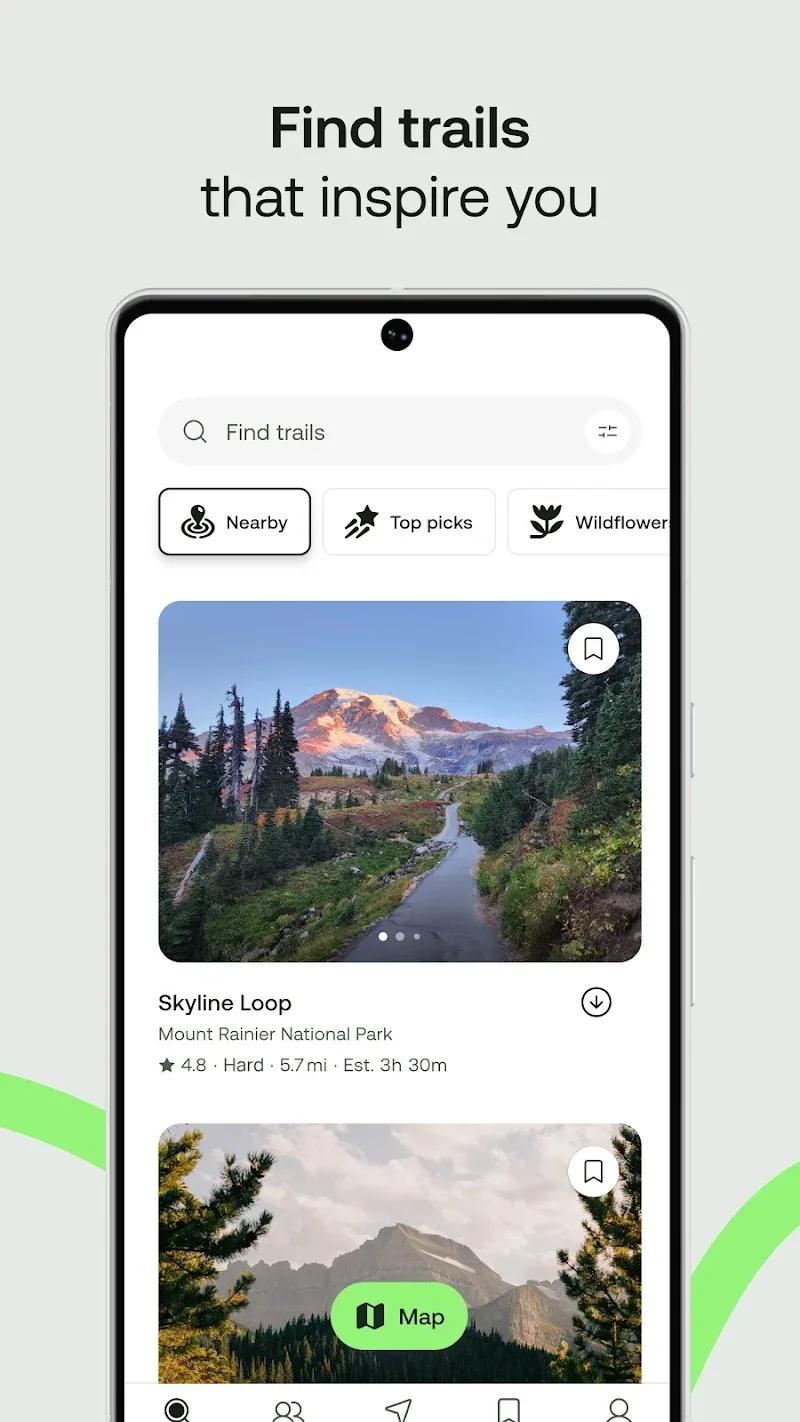 AllTrails: Hike, Bike & Run Screenshot 2