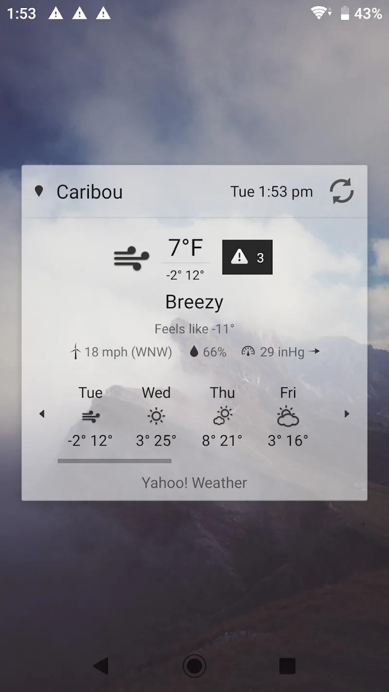Digital Clock & Weather Widget Screenshot 5