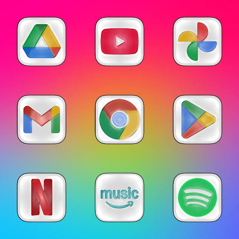 Glossy - Icon Pack Screenshot 3