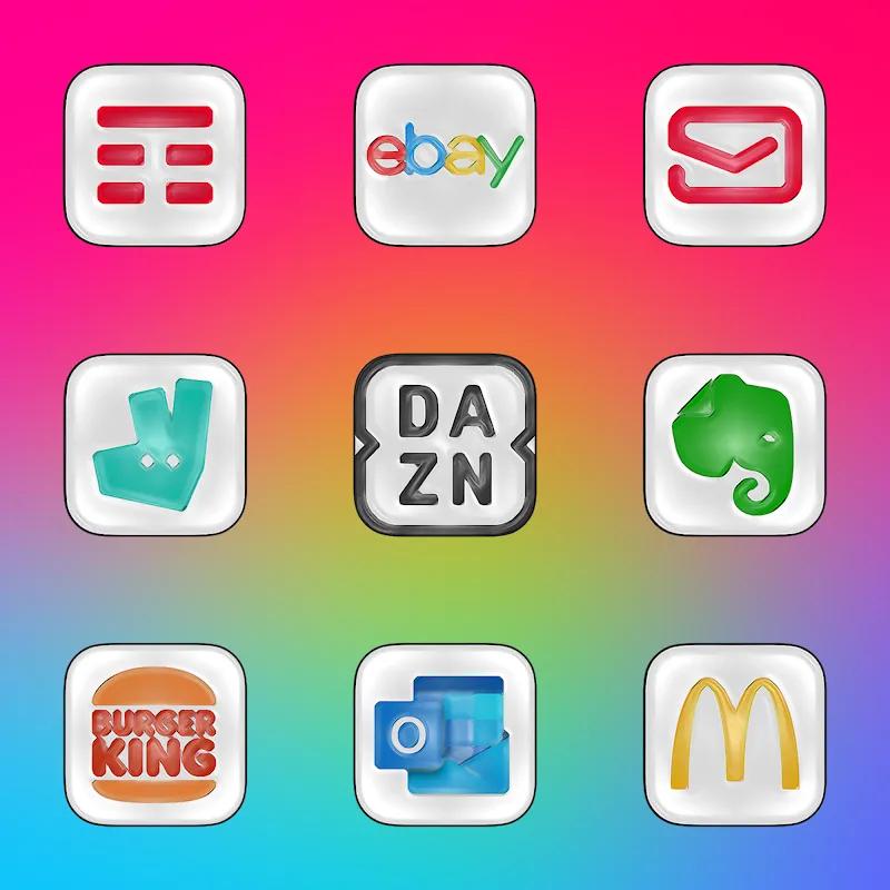 Glossy - Icon Pack Screenshot 4