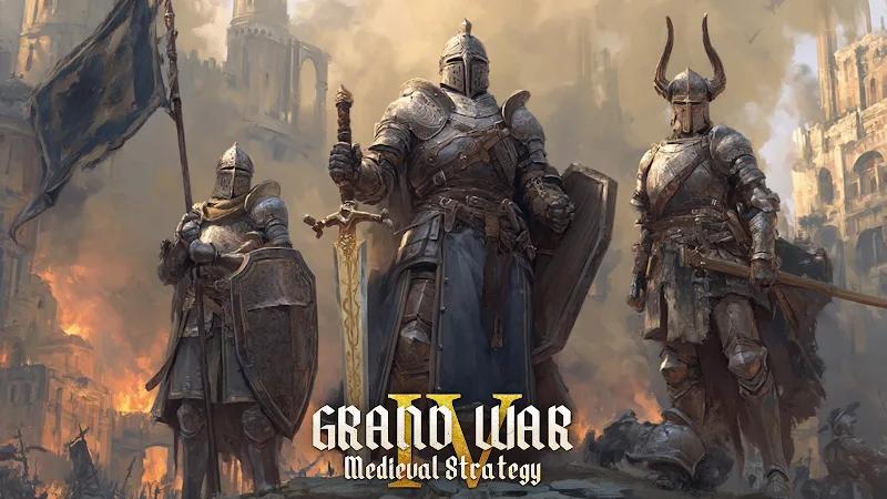 Grand War 4: Medieval Strategy Screenshot 1