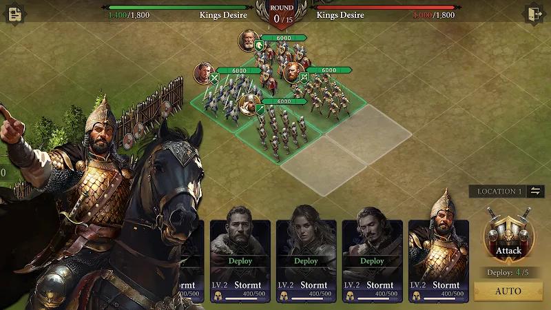 Grand War 4: Medieval Strategy Screenshot 4