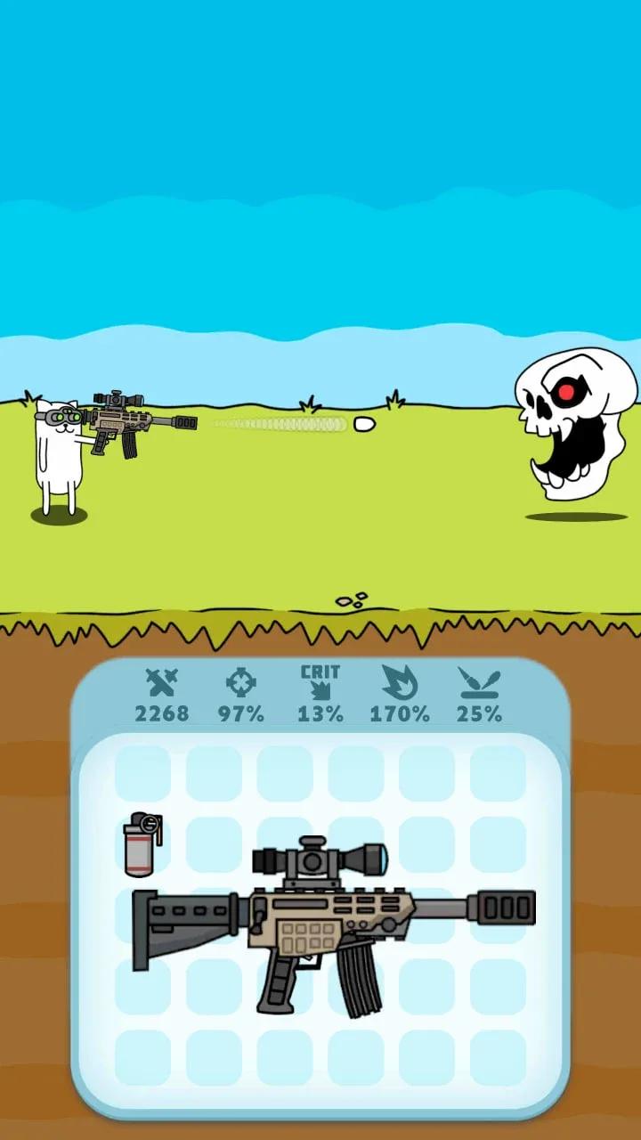 Gun Hero: Cat Survival Shooter Screenshot 1