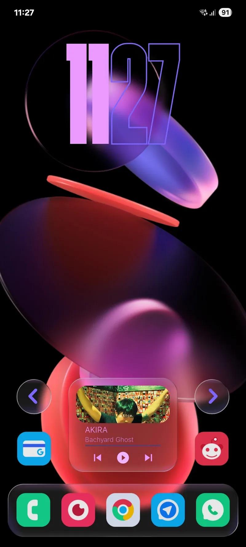 Liquid Glass for KLWP Screenshot 3