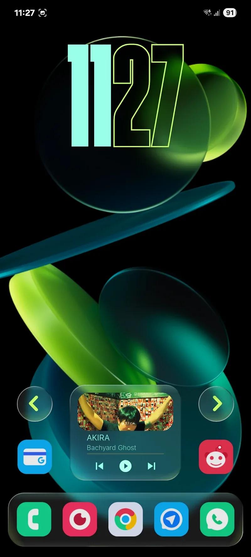 Liquid Glass for KLWP Screenshot 4