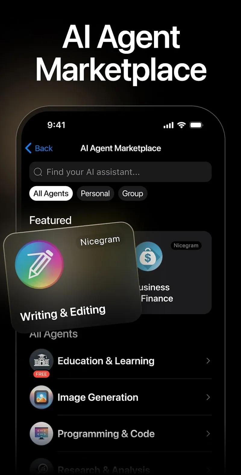 Nicegram: Secure AI Messenger Screenshot 4