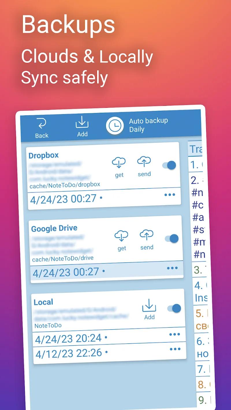 NoteToDo - Notes & To Do List Screenshot 5