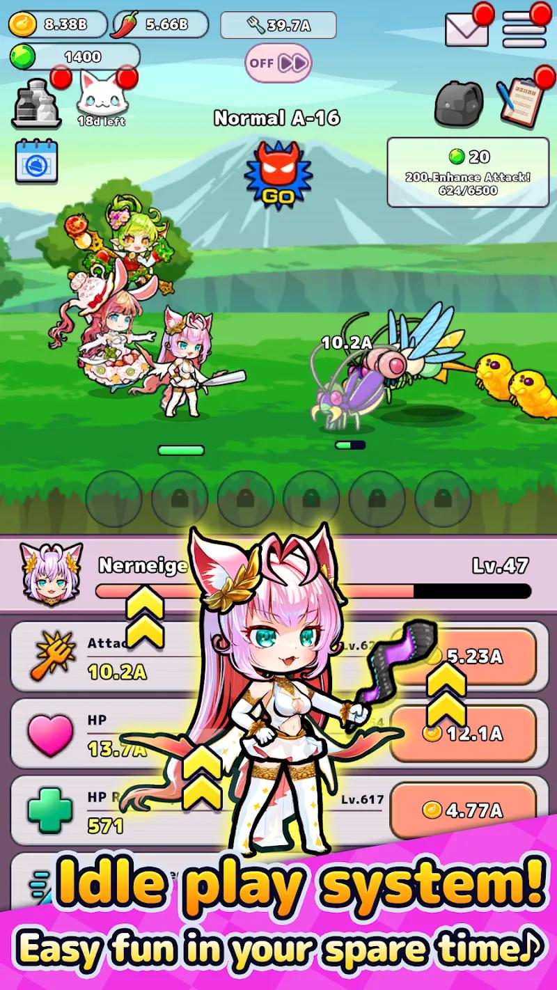 Snacky Girls! Screenshot 2