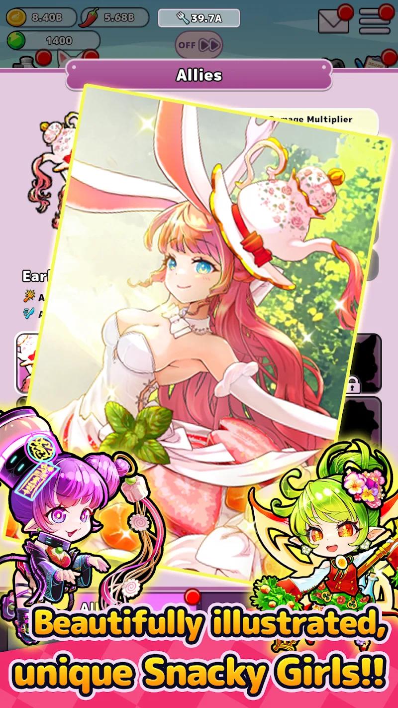 Snacky Girls! Screenshot 3