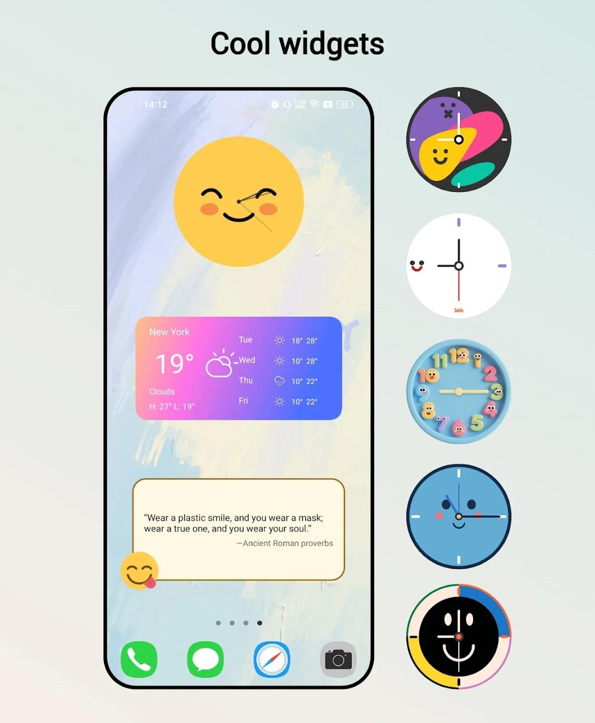 Happy Launcher, smile launcher Screenshot 5