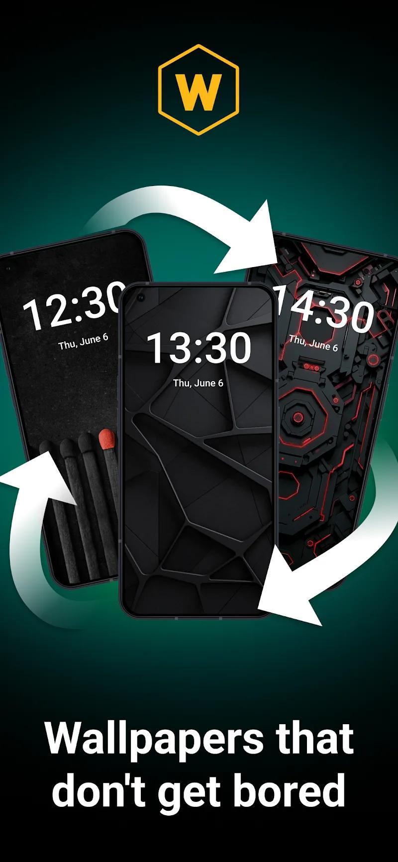Wallpaper Changer, Auto Change Screenshot 1