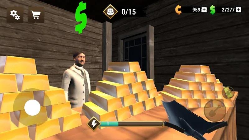 Wild West Miner - Gold Rush Screenshot 2
