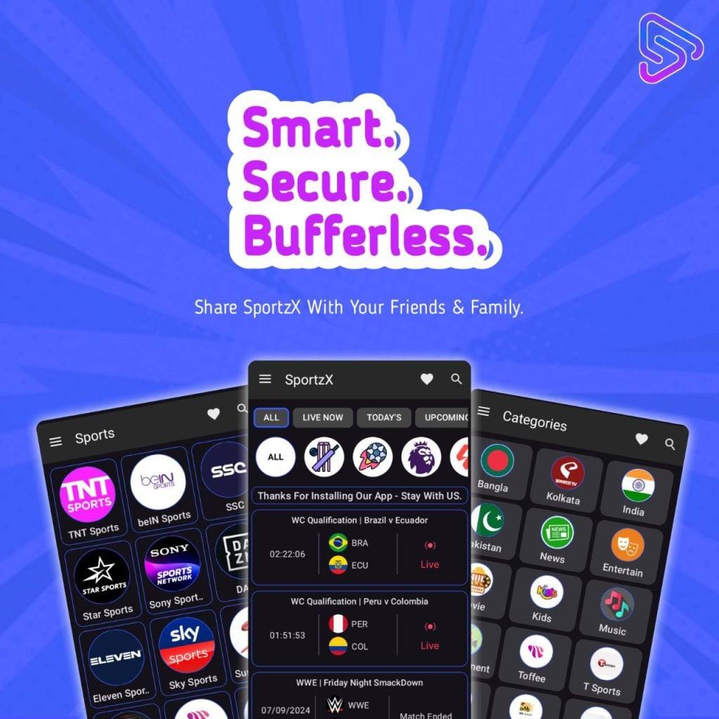SportzX Screenshot 1