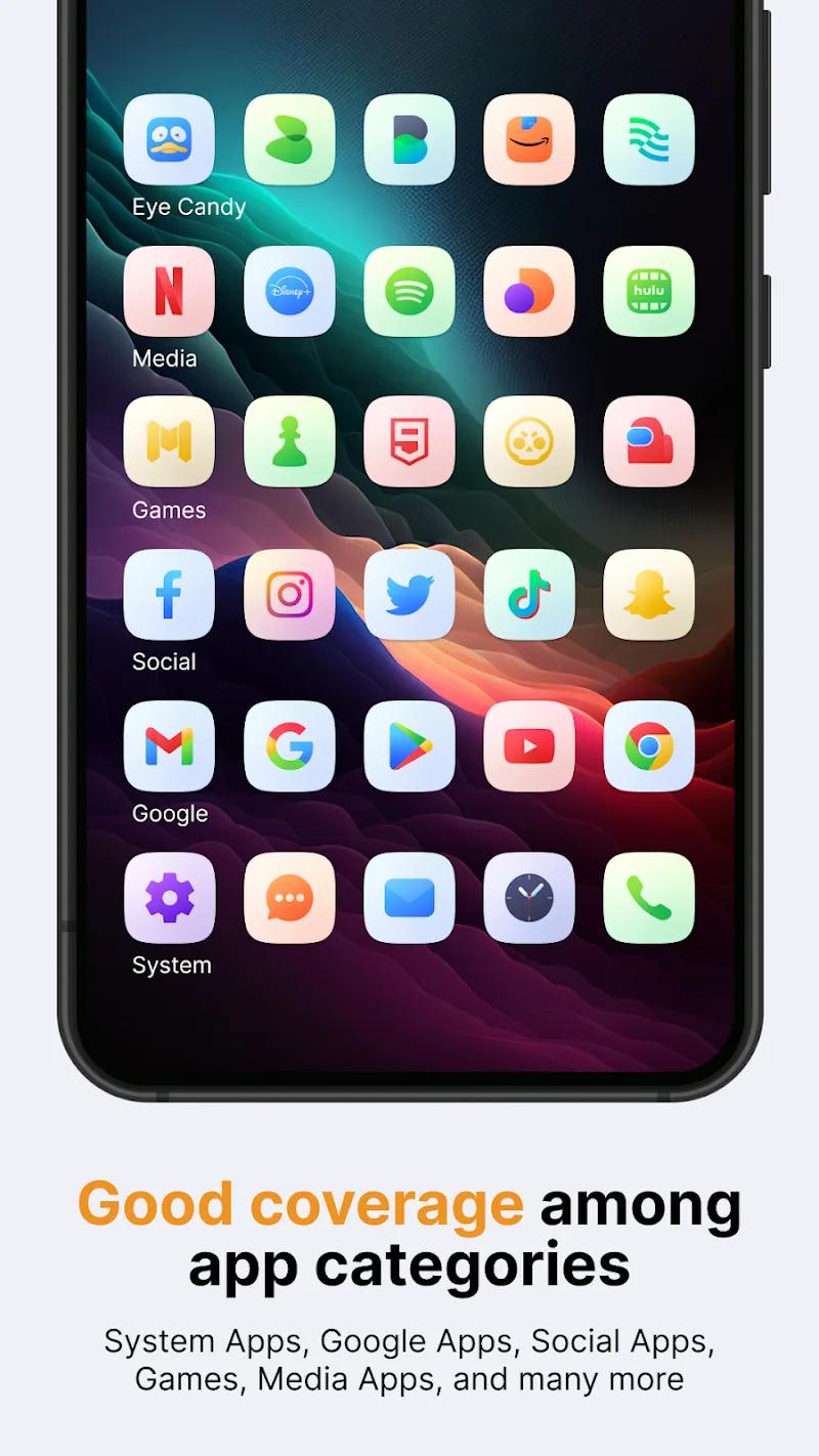Ares Light: Pastel Icon Pack Screenshot 4