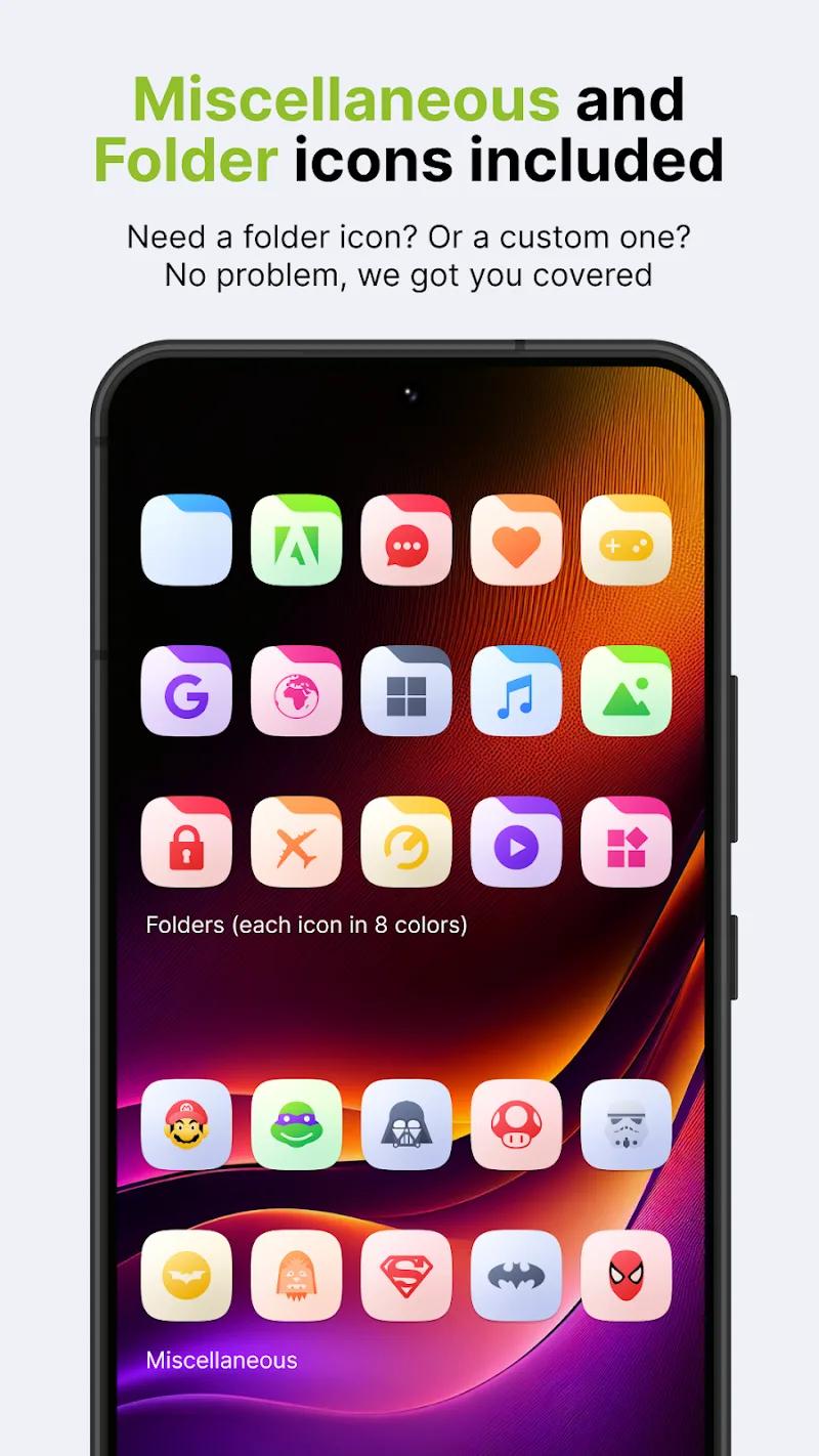 Ares Light: Pastel Icon Pack Screenshot 5