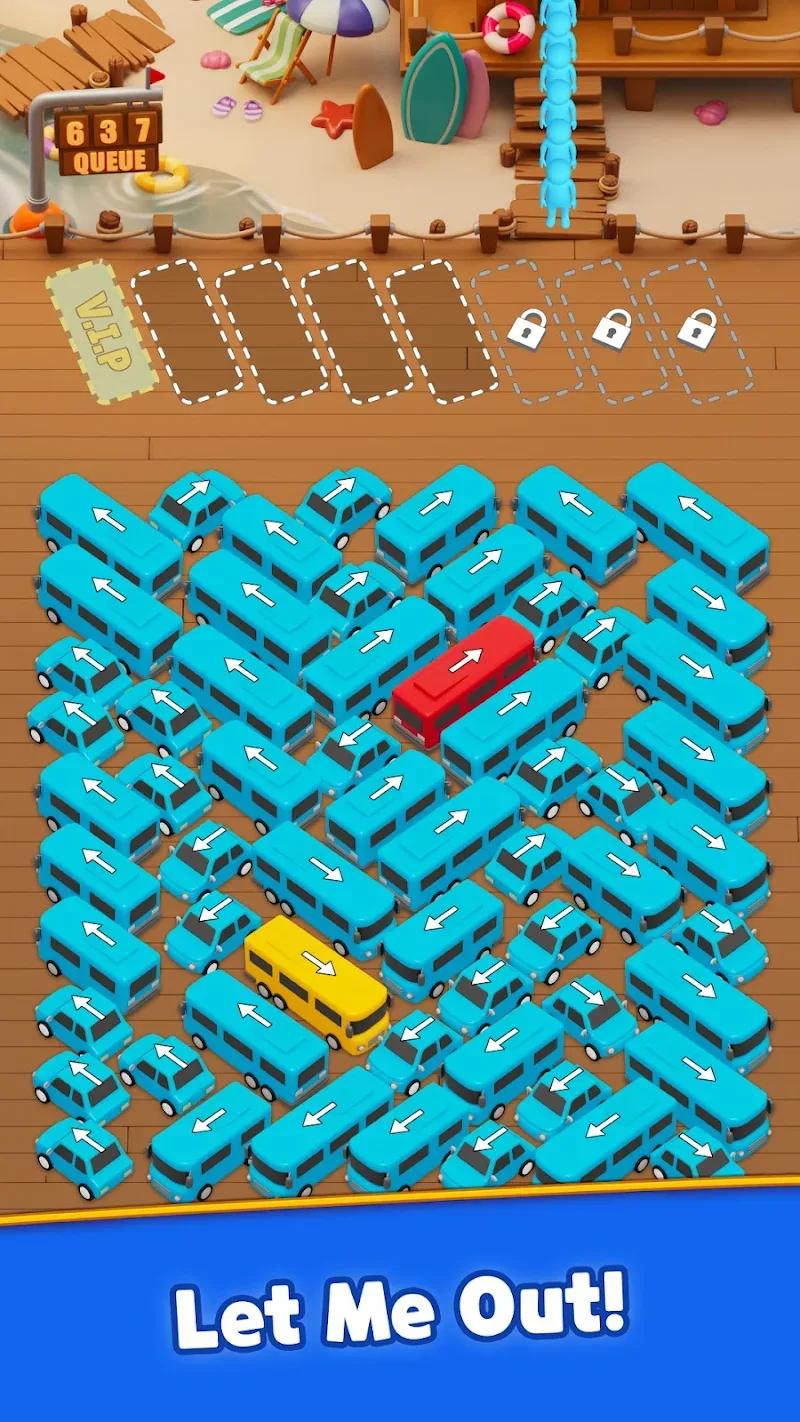 Bus Craze - Traffic Jam Puzzle Screenshot 1
