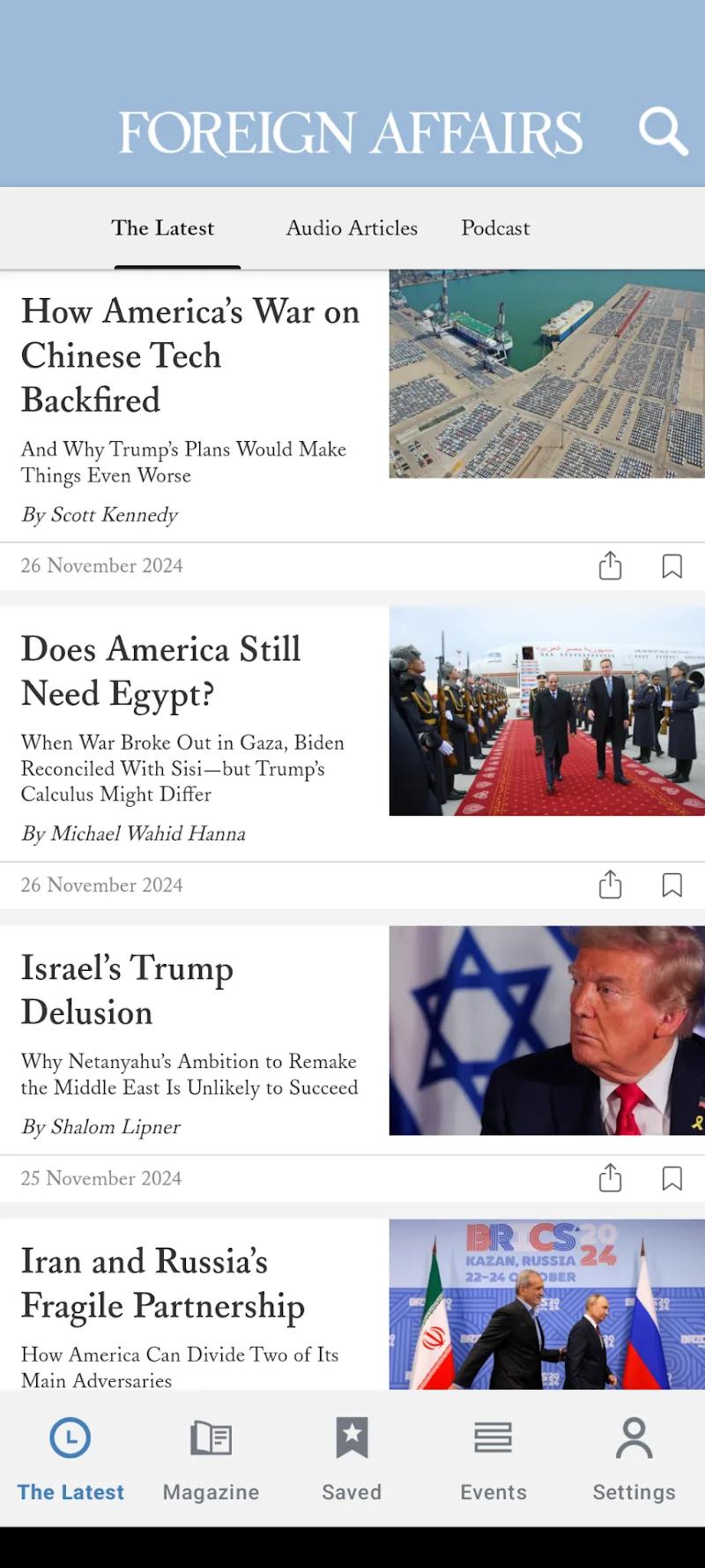 Foreign Affairs  Screenshot 1