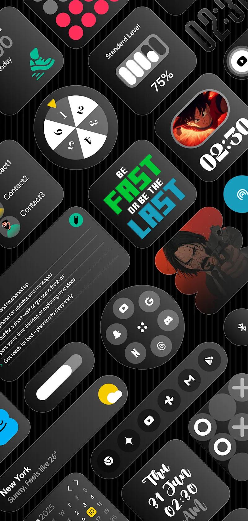 Glass Widgets Screenshot 4