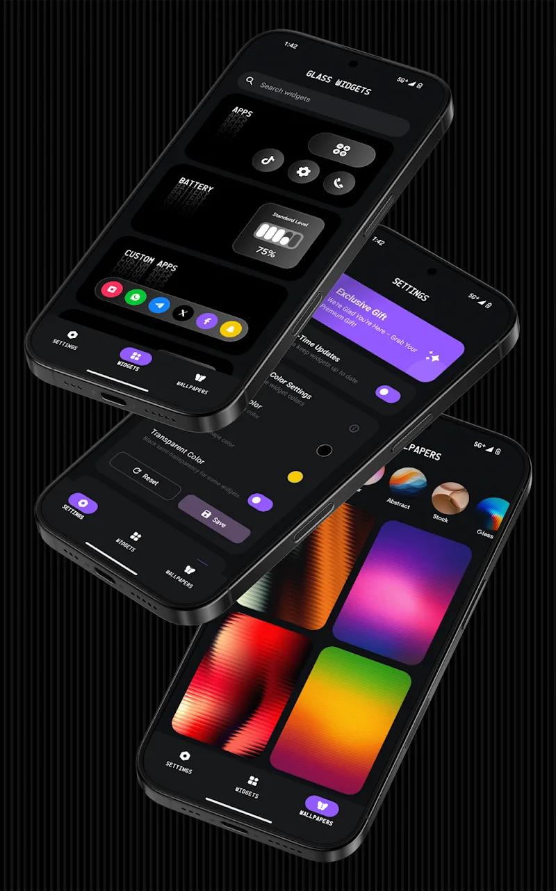 Glass Widgets Screenshot 5