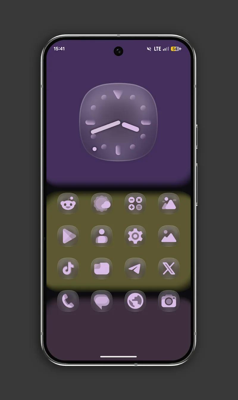 Glassy MaterialYou Icons Screenshot 5