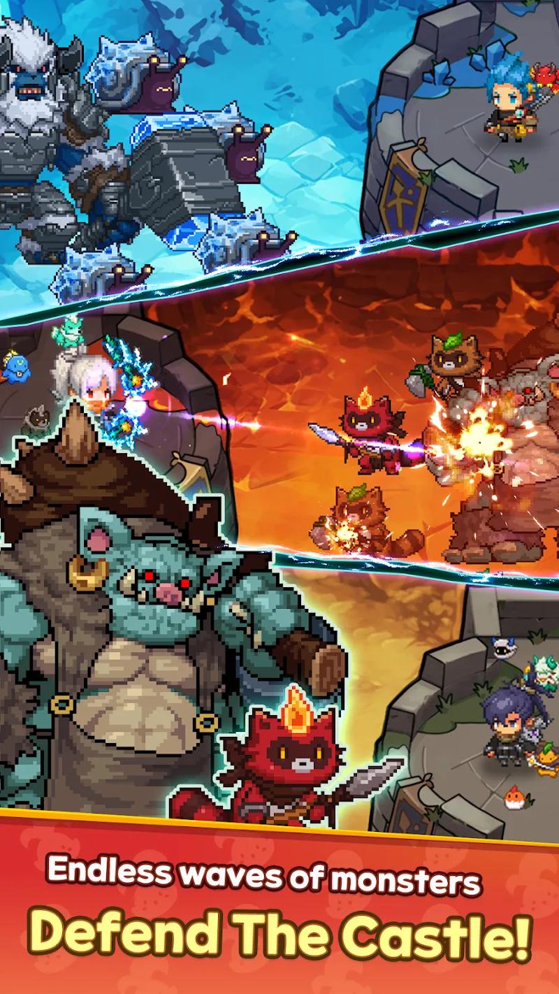 GODCHER: Idle Tower Defense Screenshot 1