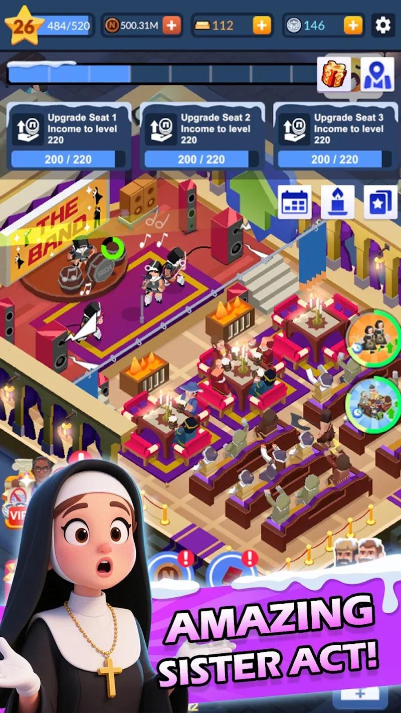 Idle Nuns Tycoon: Church Life Screenshot 2