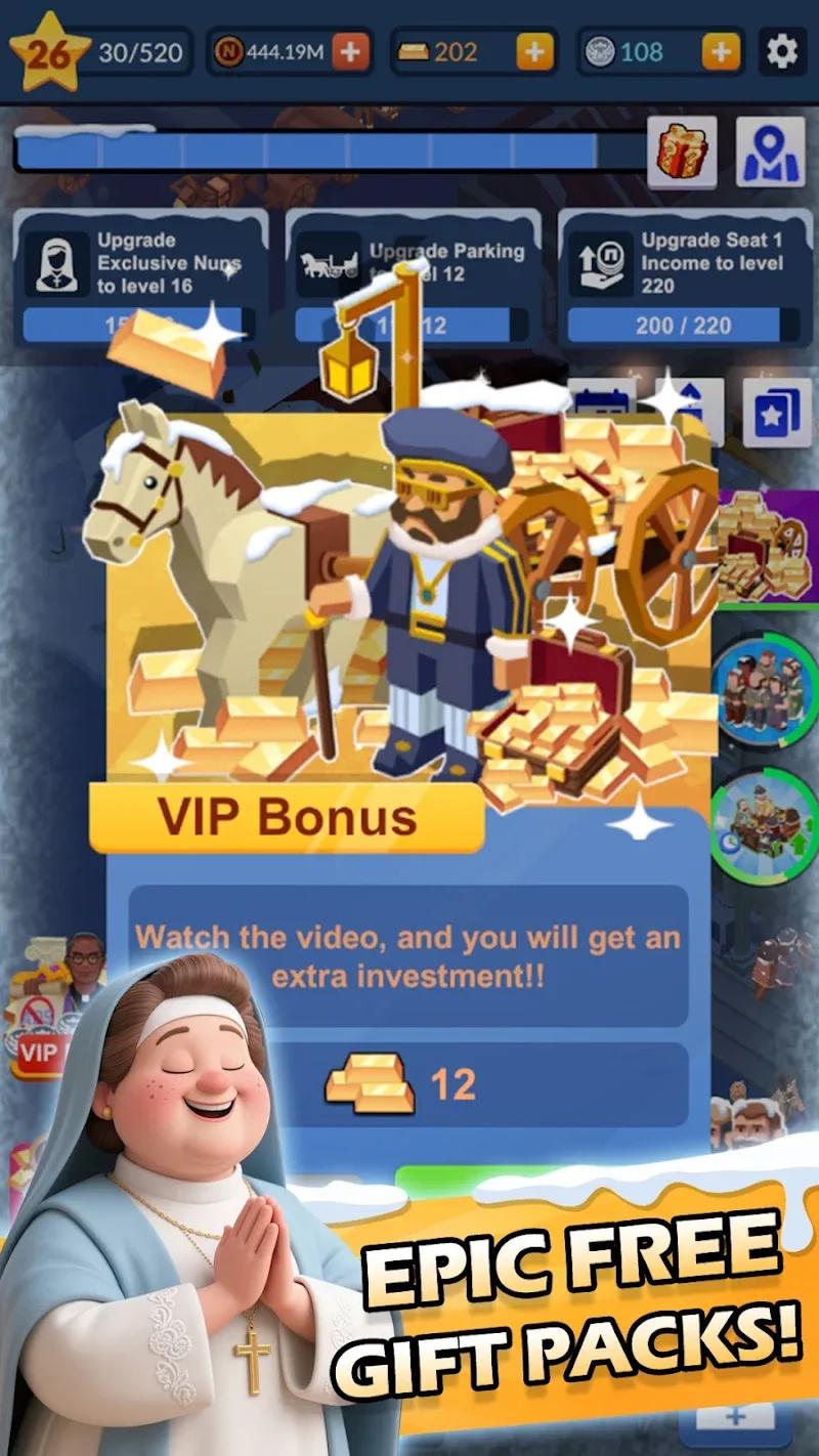 Idle Nuns Tycoon: Church Life Screenshot 3