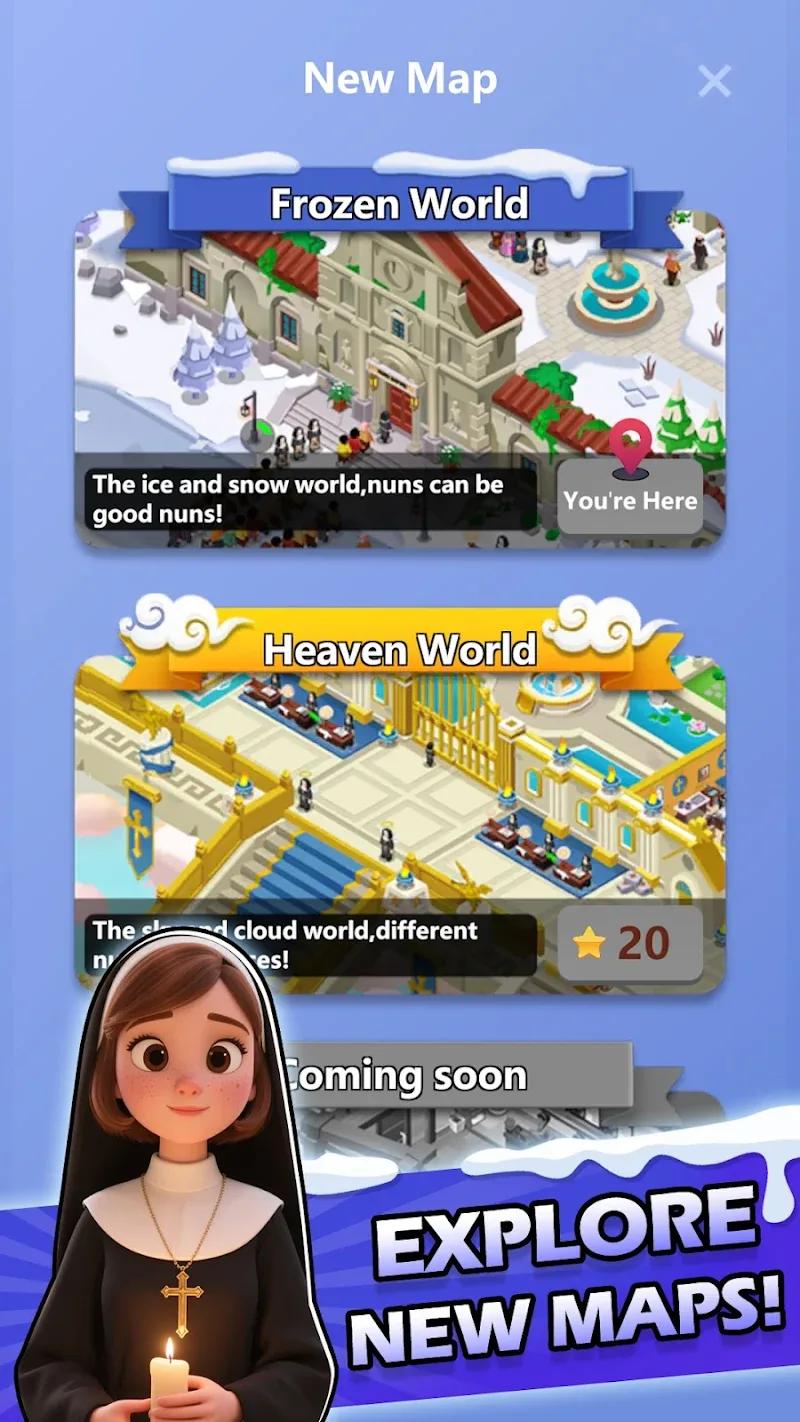 Idle Nuns Tycoon: Church Life Screenshot 4