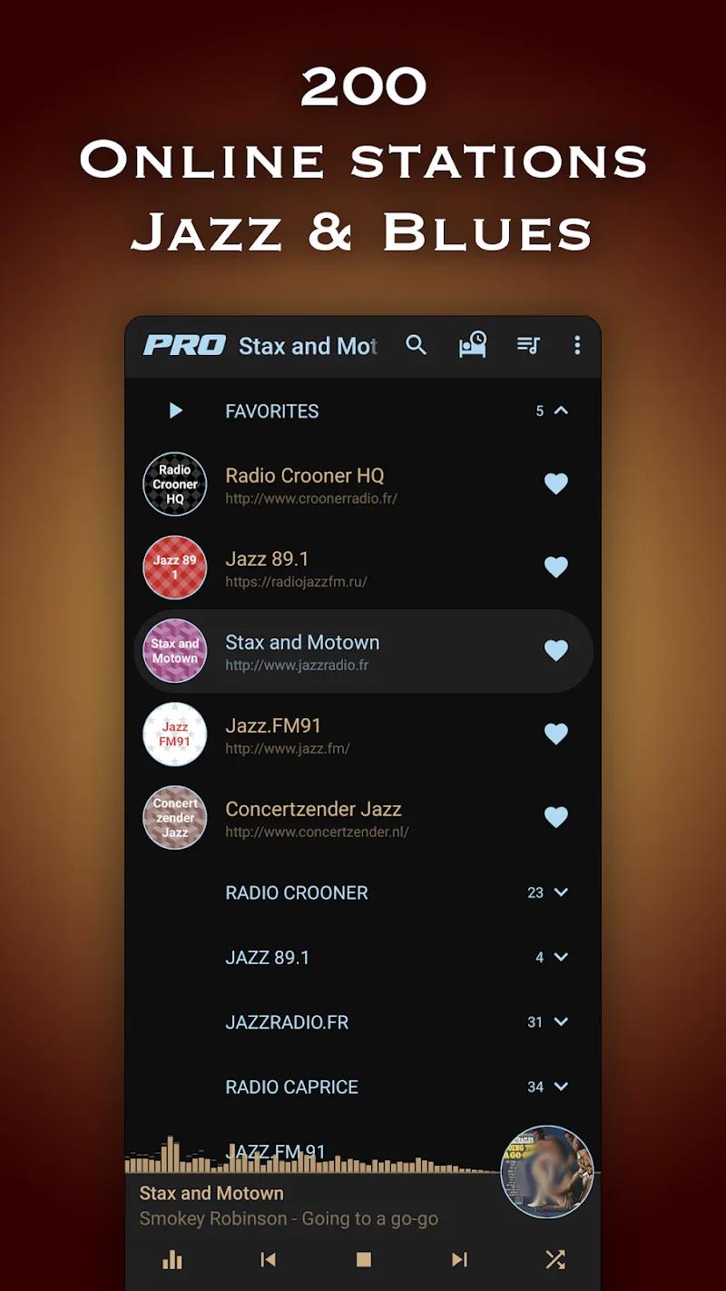 Jazz & Blues Music Radio Screenshot 1