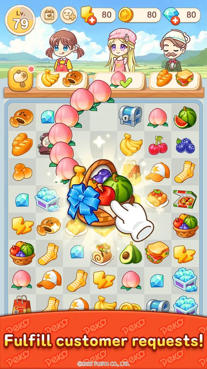 Merge Peko : Sweets World Screenshot 4