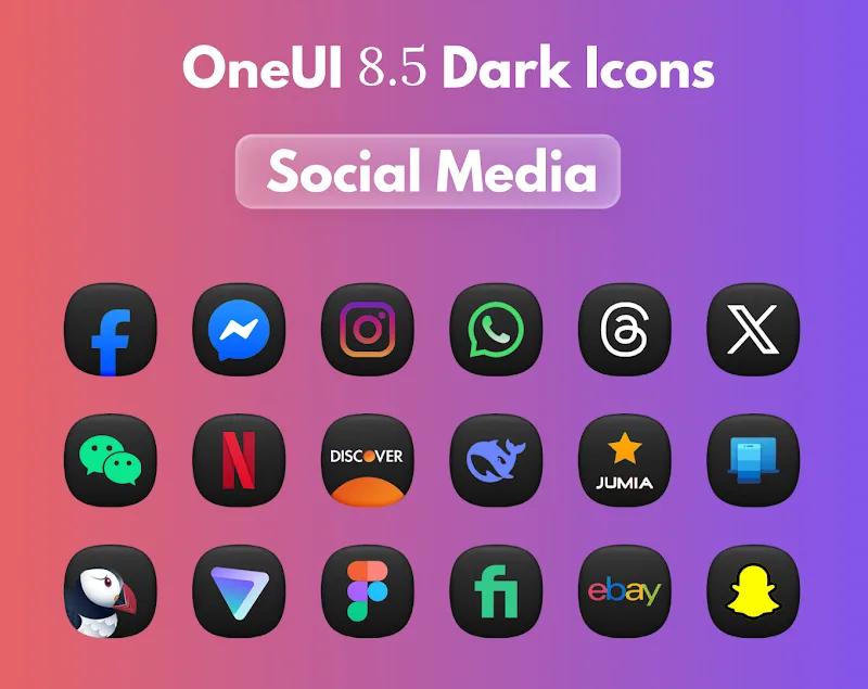OneUi 8.5 Dark Icons Screenshot 3