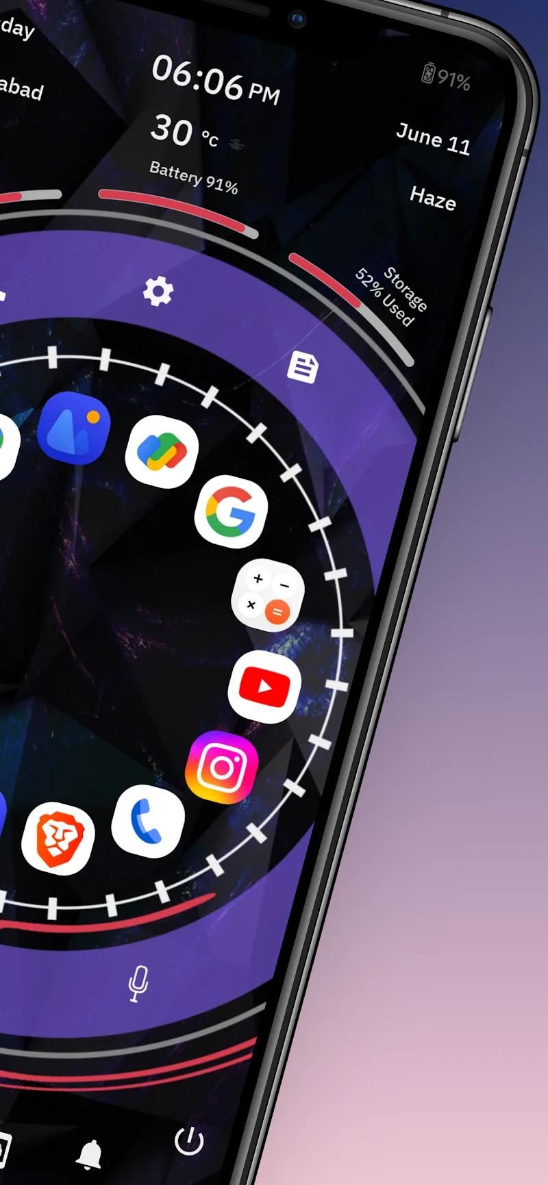 Orbit Launcher - Scifi Theme Screenshot 3
