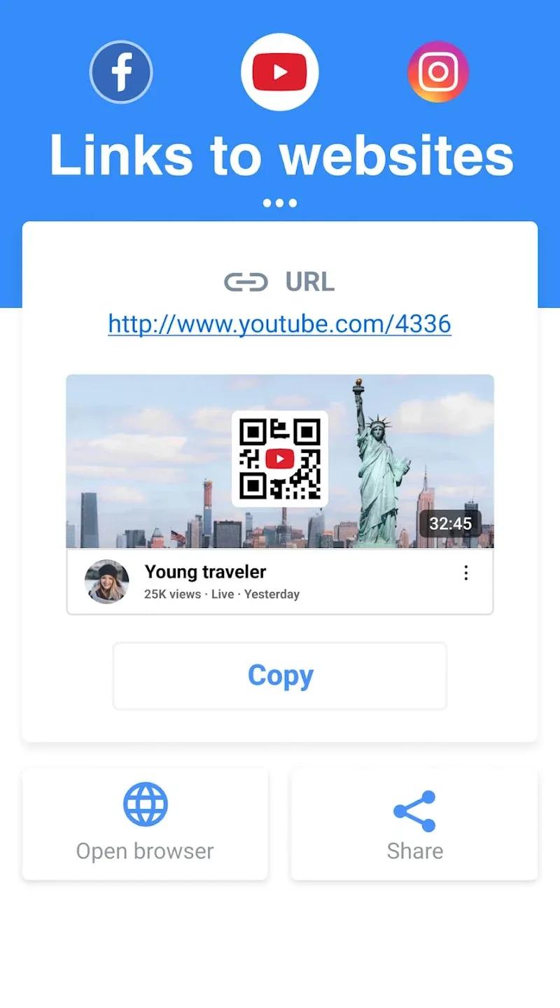 QR Code Scanner & Barcode Screenshot 2