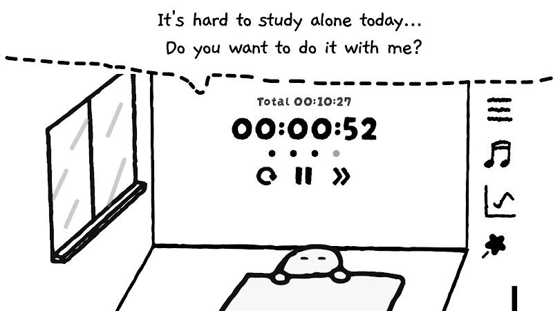 Study Time With Rain: Pomodoro Screenshot 2