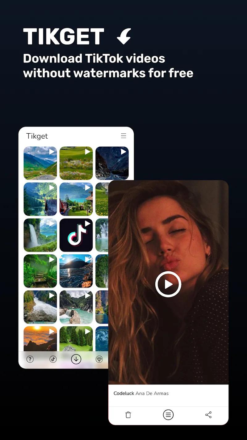 Tikget - Video Downloader Screenshot 1