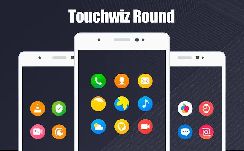 TouchWiz - Icon Pack (Round) Screenshot 1